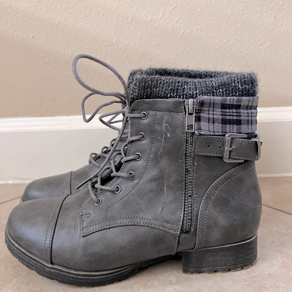 Combat boots by JustFab